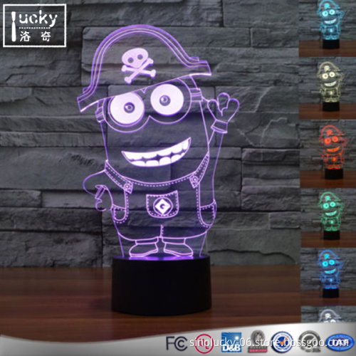 Colors Change LED Desk Table Light Lamp